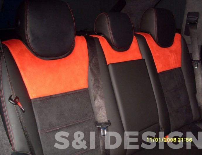 Tapicerka alcantara&skóra