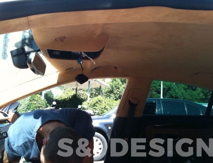 Podsufitka alcantara