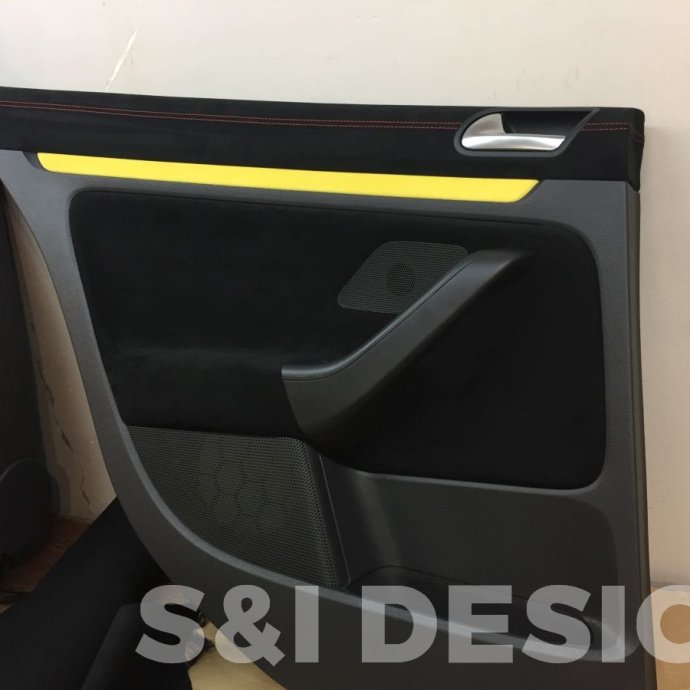 Karta drzwi alcantara